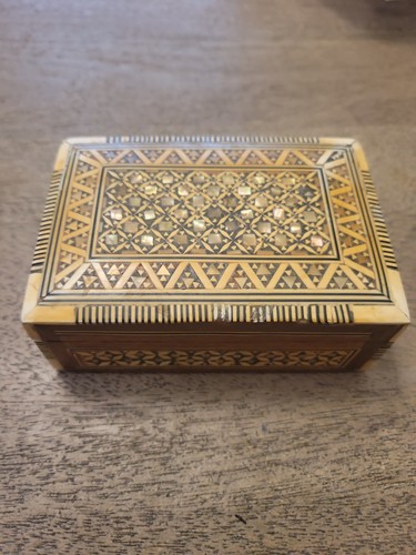 Syrian vintage small wood - vintage,