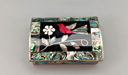 Vintage abalone shell - shell, inlaid
